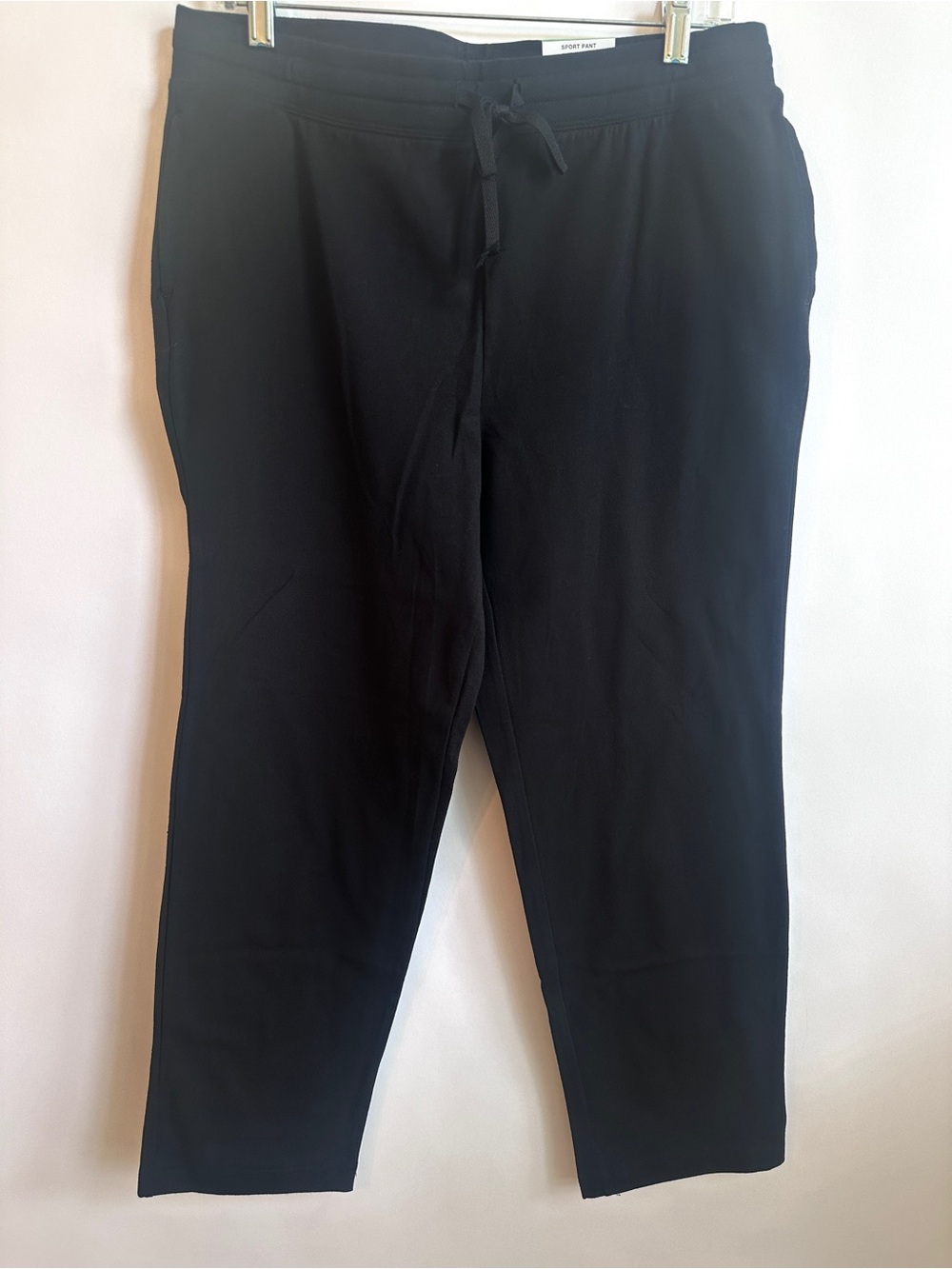 NWT Karen Scott Sport Sweatpants Size Petite Large Cotton/Spandex - Picture 2 of 8